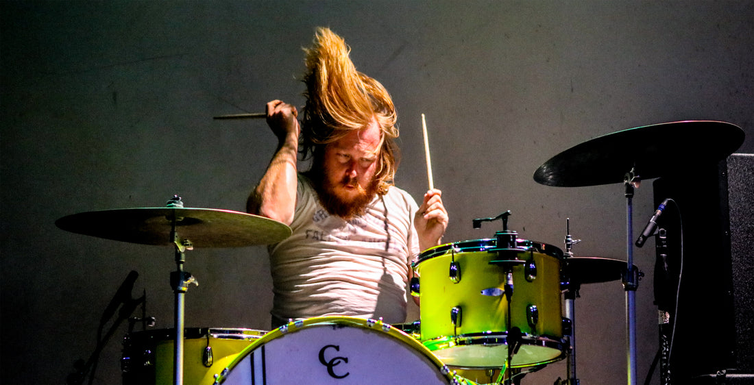 Daniel Blanchard, drummer for A Giant Dog