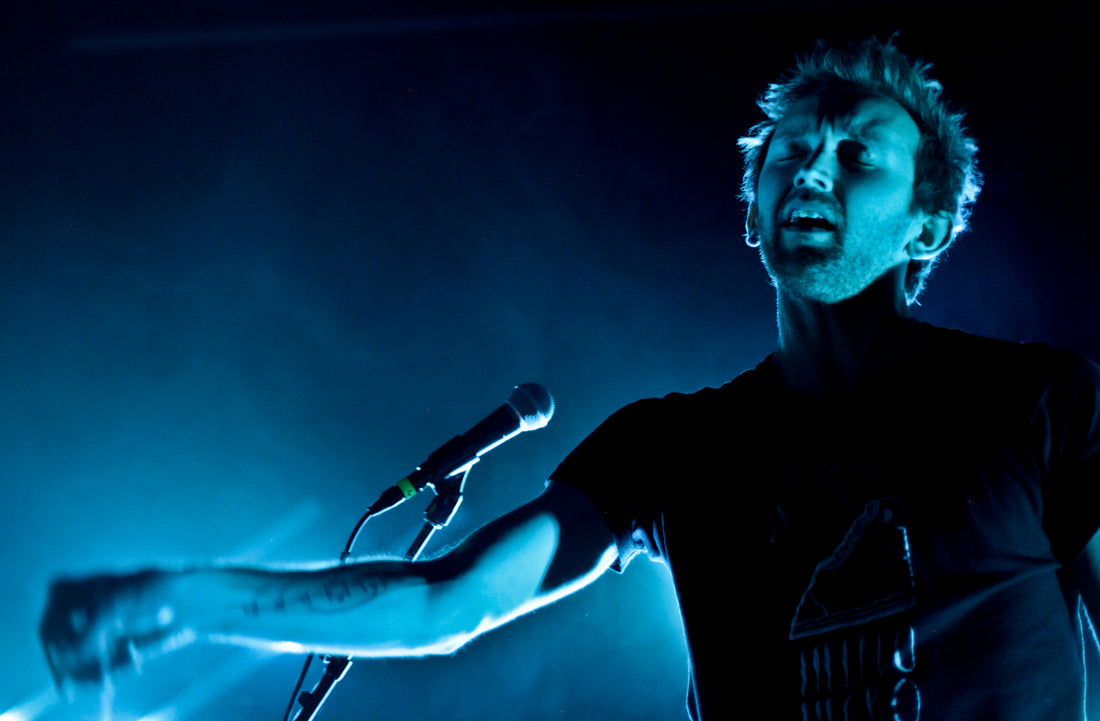 Nick Sanborn of Sylvan Esso at Gothic Theater in Denver