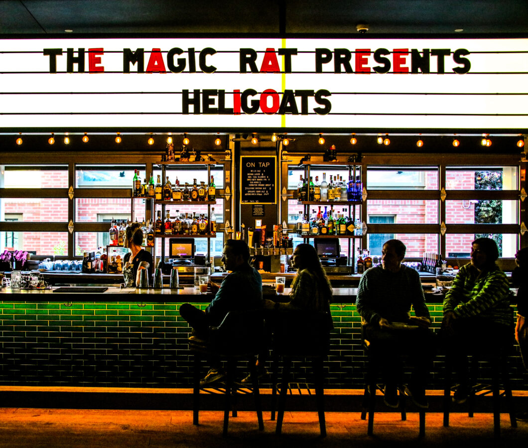 Heligoats at The Magic Rat