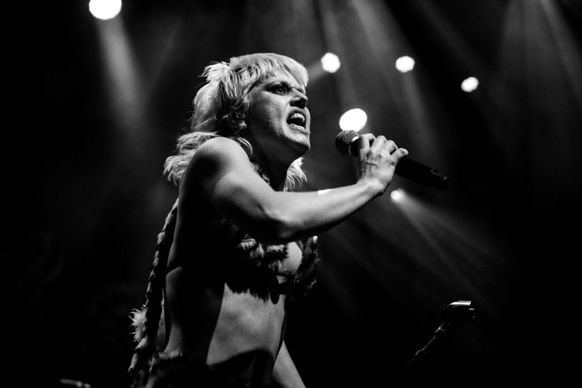 Amy Taylor of Amyl and the Sniffers