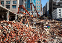 Downtown Demolition In Seattle