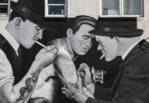 Tattoo Parlor Mural